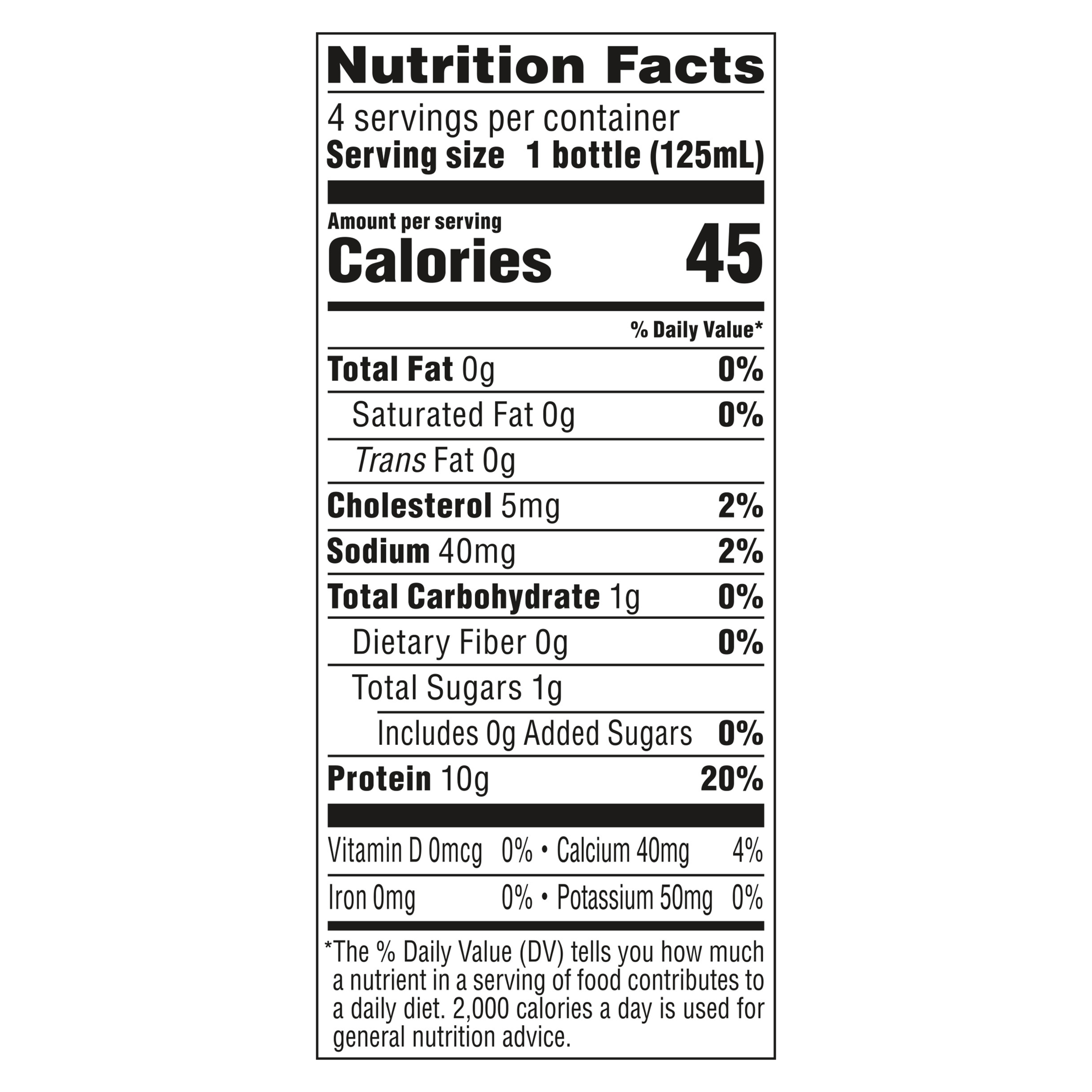 Nutritional information