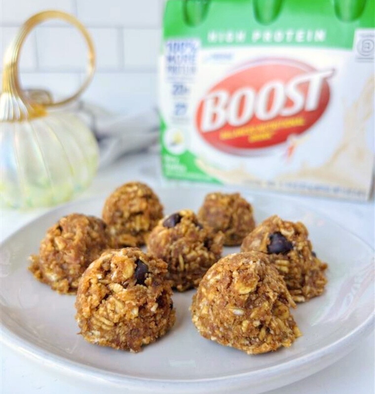 Boost® Pumpkin Spice Bites