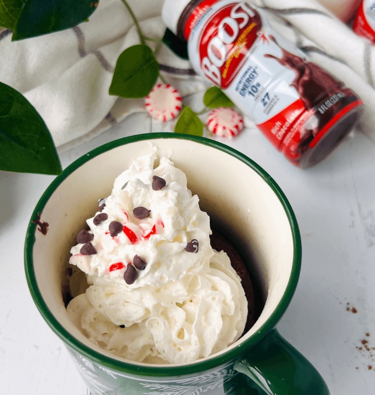 Peppermint Mug Cake