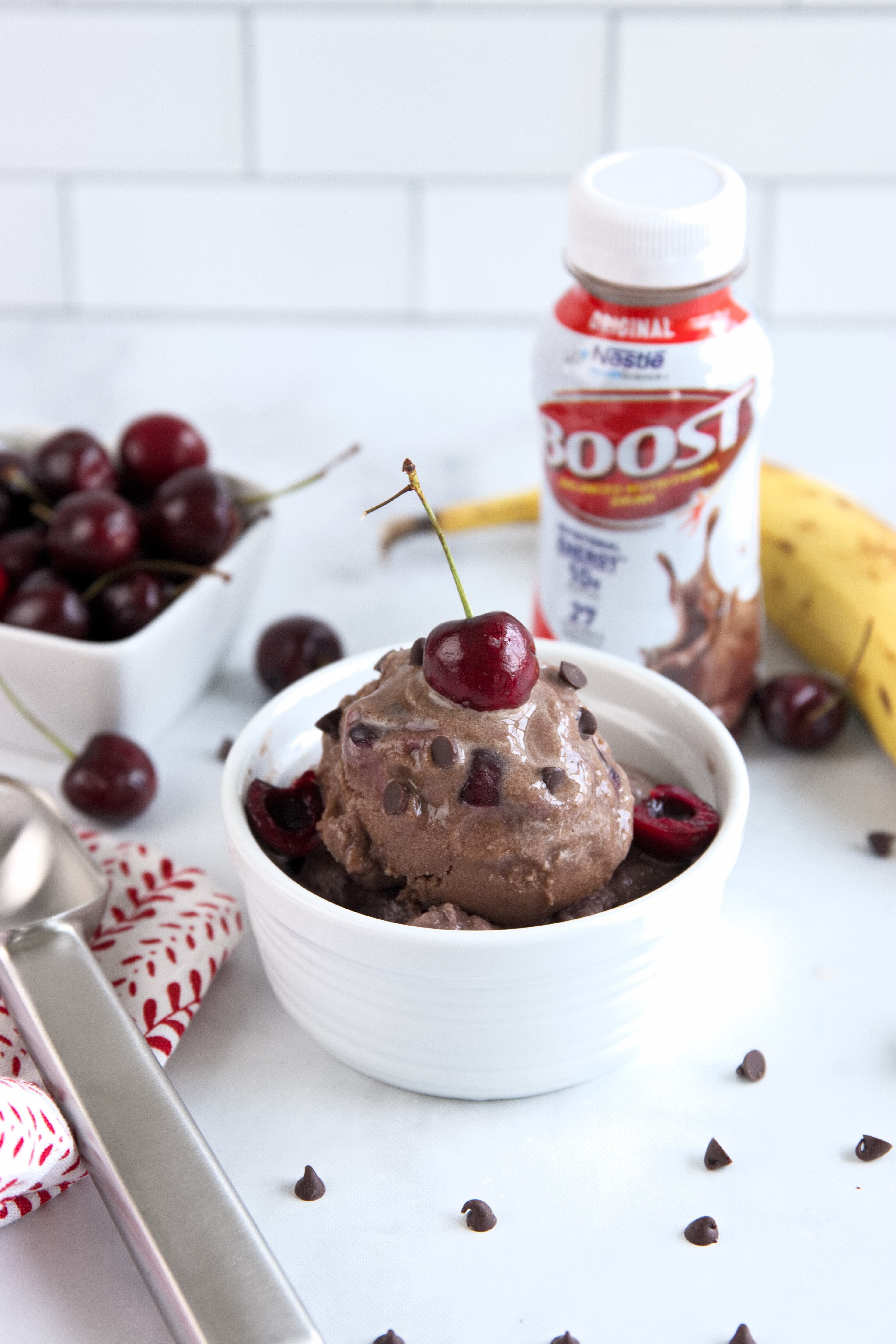 Chocolate Cherry Ice Cream