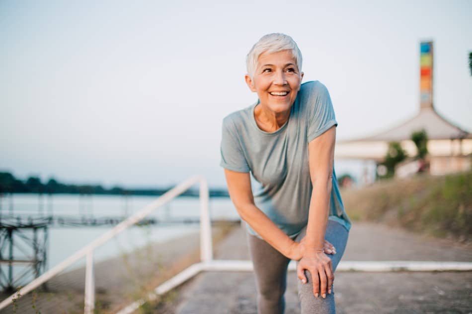 Older Woman Excersizing